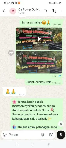 Testimonial Papan Bunga balikpapan baru